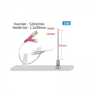 Positive Pressure Intravenous Closed Disposable Indwelling Needle