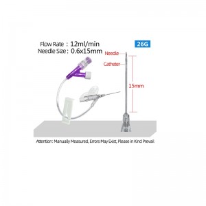 Positive Pressure Intravenous Closed Disposable Indwelling Needle